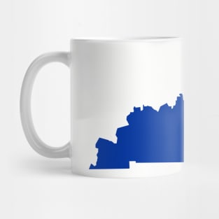 Kentucky State of Basketball Logo Mug